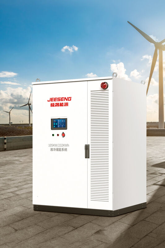 95% Efficiency 232KWh Comercial Industrial ESS with BMS Monitoring Software and Customized Pv Input Module