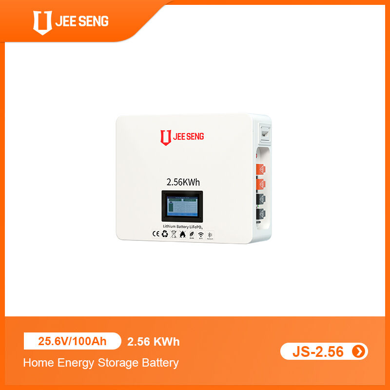 2.56 КВт / ч Система хранения энергии настенного дома с передовой технологией BMS для системы солнечной энергии