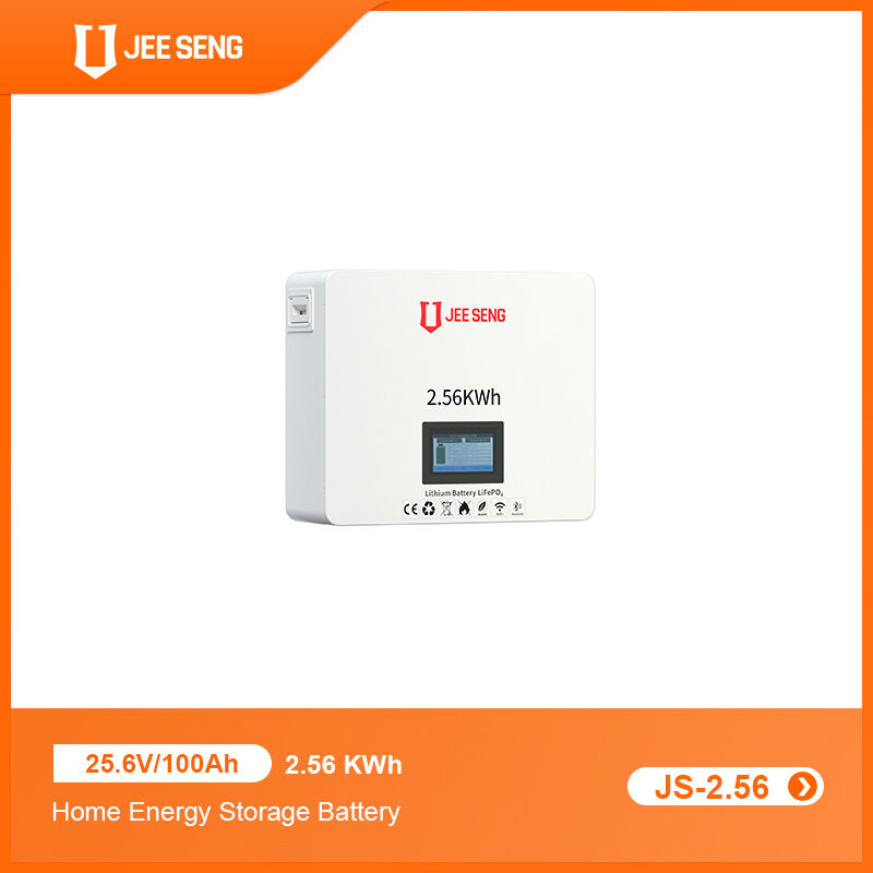 2.56 КВт / ч Система хранения энергии настенного дома с передовой технологией BMS для системы солнечной энергии