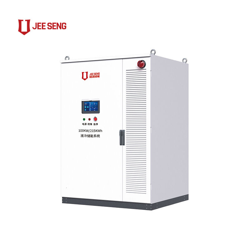 100 КВт 215 КВт / час Жидкость охлажденный шкаф для хранения энергии для промышленной и коммерческой системы хранения энергии